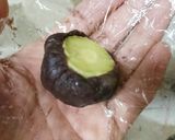 “いも恋” 風 さつまいも入り大福作り方5写真