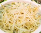 簡単に作れる!『もやしとシソのおつまみ』作り方1写真