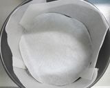 あっさり里芋のチーズケーキ&クリーム添え作り方6写真