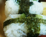 釜あげしらすと漬け物のおにぎり作り方3写真