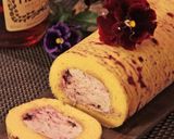 麻布バーのブルーベリーロールケーキ作り方34写真