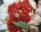 洋風煮物♡手羽元と大根の簡単トマト煮作り方3写真