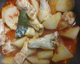 洋風煮物♡手羽元と大根の簡単トマト煮作り方4写真