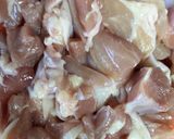 簡単カレー風味海老と鶏肉のパエリア作り方1写真