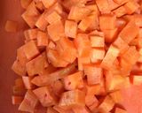 簡単カレー風味海老と鶏肉のパエリア作り方3写真