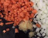 簡単カレー風味海老と鶏肉のパエリア作り方6写真