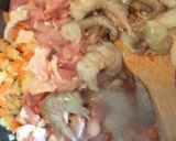 簡単カレー風味海老と鶏肉のパエリア作り方7写真