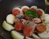 ５分であっという間！鯖のトマト煮作り方5写真