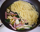 簡単＊基本の和風パスタ作り方6写真