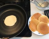 ふわふわしっとりミルフィーユ風パンケーキ作り方3写真