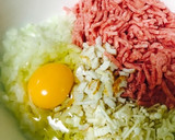 簡単ふわふわ★かさ増ハンバーグ作り方2写真