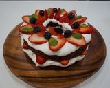 豆乳で作るふわもちバースデイケーキ作り方7写真