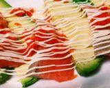 サムライ特製アボカドと鮭のマヨビーム❤作り方1写真