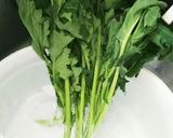 しなびた野菜 復活！(葉物野菜)作り方1写真