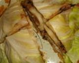 ひじき入り☆ひき肉とキャベツの重ね蒸し♪作り方5写真