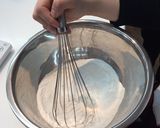 豆乳グルトと米粉のお山のケーキ作り方2写真