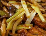 鶏ももとネギのピリ辛炒め作り方5写真