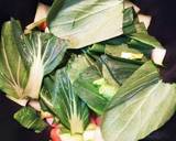 だしの素で簡単！青梗菜とえのきの卵炒め作り方6写真