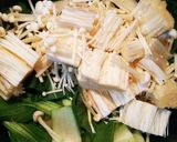 だしの素で簡単!青梗菜とえのきの卵炒め作り方7写真