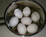簡単タレで煮卵☆作り方1写真