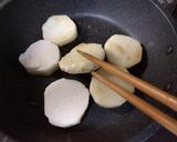 深夜食堂　長芋のソテー　のつもり作り方6写真