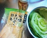 たけのこの水煮で　簡単たけのこチャーハン作り方1写真