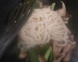 鯖の水煮缶で、、焼き鯖焼きうどんです＾＾作り方4写真