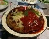 巨大ハンバーグ(誕生日ハンバーグケーキ)作り方9写真