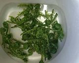 箸がとまらない！こごみの味噌天ぷら作り方1写真