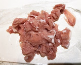 簡単 豚肉とたけのこあんかけ作り方3写真