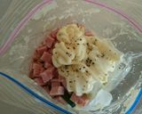 フリーザーバックdeポテトサラダ作り方5写真
