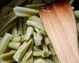 田舎の味♡イタドリの油炒め♫　作り方5写真