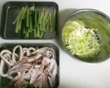 イカの香味あえ作り方1写真