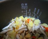 タケノコとアスパラの炊き込みご飯作り方2写真