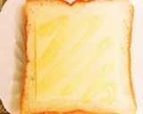 朝食☆ハニー＆チーズトースト作り方2写真