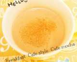 朝食♡カフェ風♡カフェモカ作り方3写真