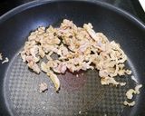 節約!ブロッコリーの芯☆青椒肉絲作り方3写真