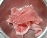 ☆　カリカリ厚揚げの豚肉味噌炒めのせ作り方1写真