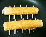 お弁当にも！ちくわの照り焼きハンバーグ☆作り方7写真