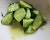 お弁当すき間おかず☆きゅうりの生姜和え作り方3写真