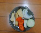 簡単カレーうどん作り方1写真