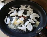 新たまねぎとエンドウのバター醤油パスタ作り方7写真