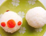 【キャラ弁】あんぱんまん風おにぎり作り方3写真