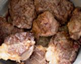 炊飯器で牛すね肉のミラノ風赤ワイン煮込み作り方4写真