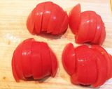 ★鶏肉とトマトのオーロラチーズ焼き★作り方4写真