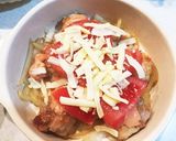 ★鶏肉とトマトのオーロラチーズ焼き★作り方9写真