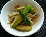 簡単弁当に　アスパラガスのみそ炒め作り方11写真