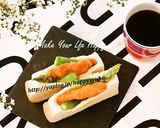 白身魚のフライ＆アスパラ☆ポケットサンド作り方5写真