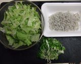 超簡単味付け！しらすのサラダ♪作り方1写真