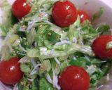 超簡単味付け！しらすのサラダ♪作り方3写真